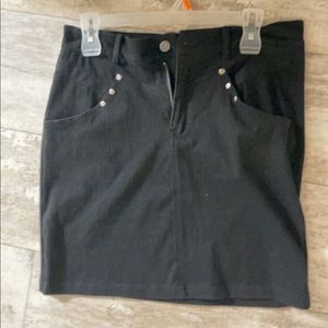 Black size medium Crazy Train skirt
